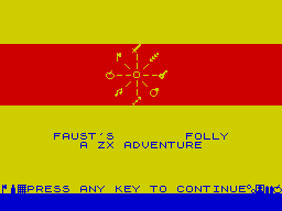 Opening screen