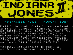Opening screen