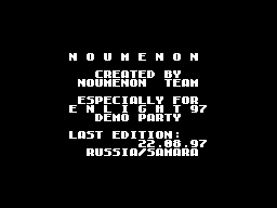 Opening screen