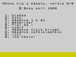 Running screen