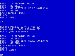 Running screen