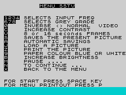 Running screen