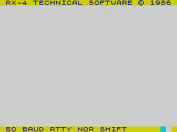 Running screen