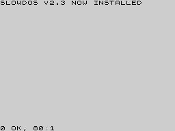 Running screen