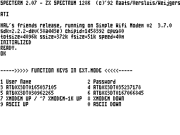 Running screen