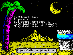 Opening screen
