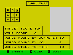 Running screen