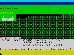 Opening screen