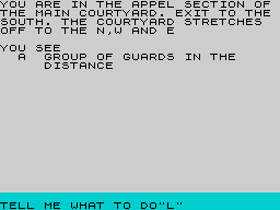 Running screen