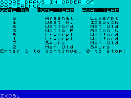 Running screen