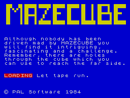 Loading screen