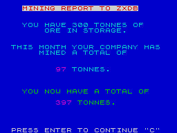 Running screen