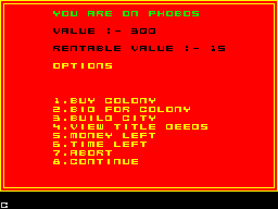 Running screen