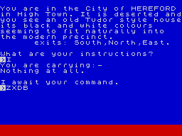 Running screen