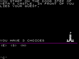 Running screen