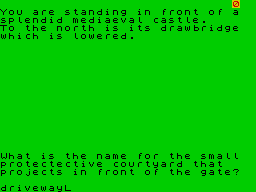 Running screen