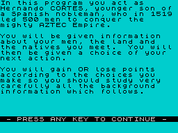 Running screen