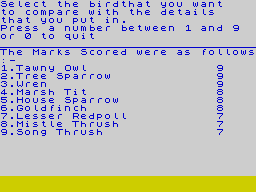 Running screen