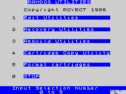 Running screen