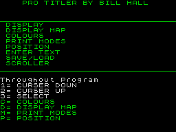 Running screen