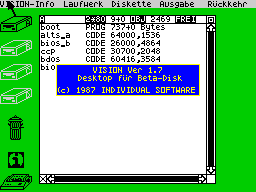 Running screen