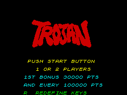 Opening screen