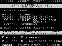 Opening screen