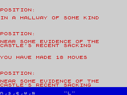 Running screen