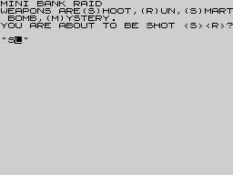Running screen