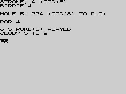 Running screen