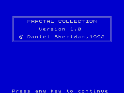 Opening screen