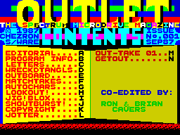 Opening screen
