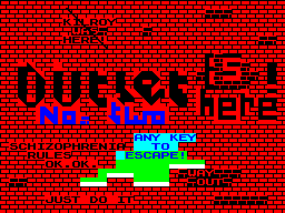 Opening screen