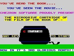 Opening screen