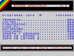Running screen