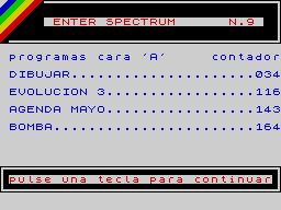 Running screen