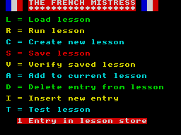 Opening screen