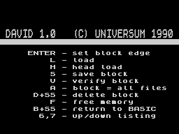 Running screen