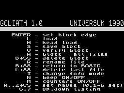 Running screen