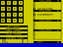 Running screen