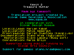 Opening screen