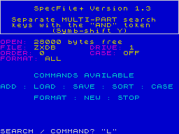 Running screen