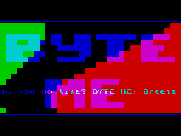 Running screen