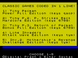 Opening screen