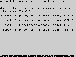 Running screen