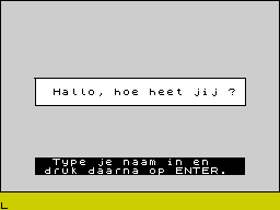 Opening screen