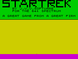 Opening screen