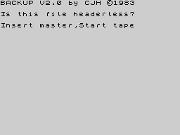 Running screen