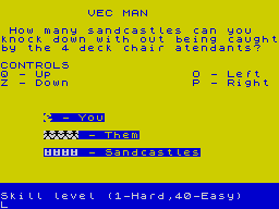 Opening screen