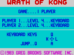 Opening screen